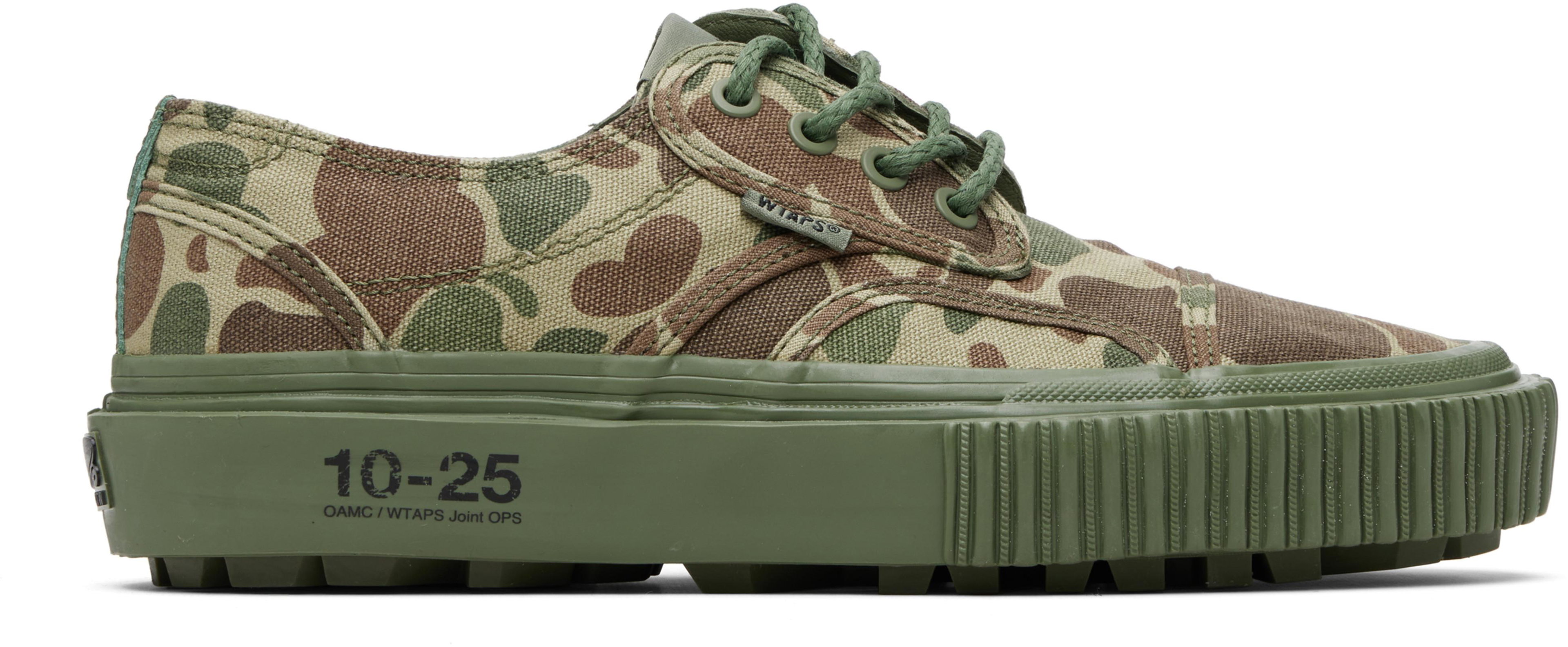 Khaki Vans & OAMC Edition Seylynn Sneakers by WTAPS