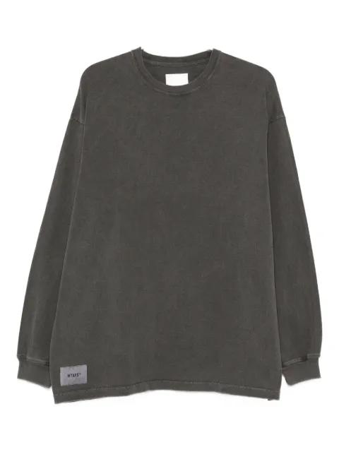 Sign-Od long-sleeve cotton T-shirt by WTAPS