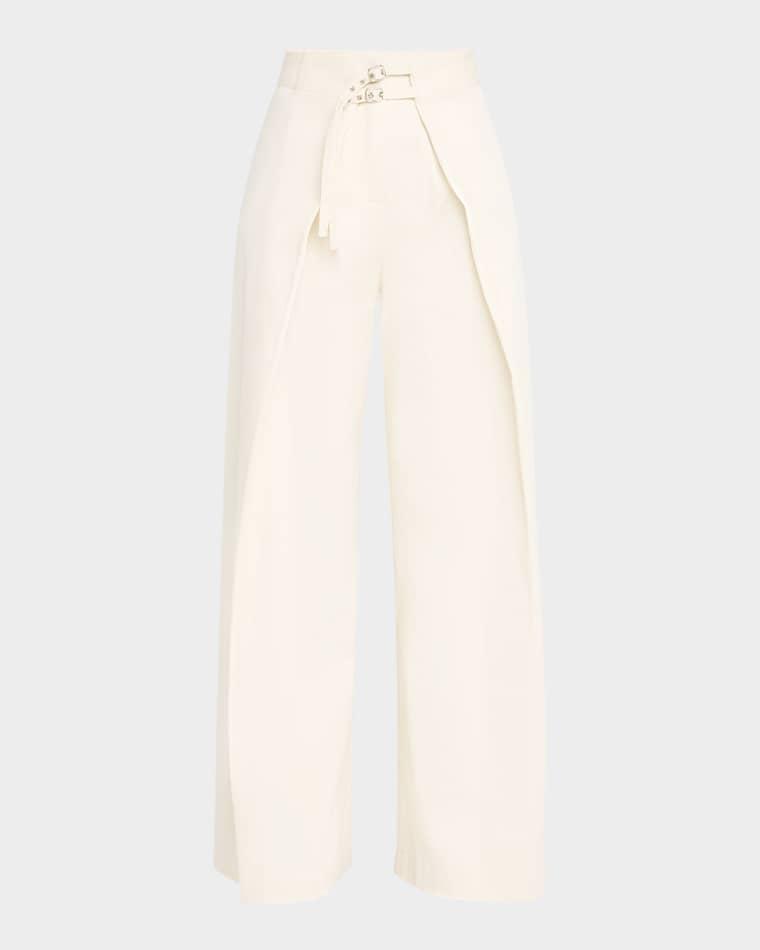 Utility Wrap Trousers by WYNN HAMLYN