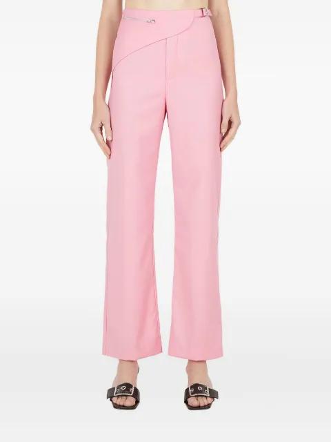 saddle-wrap trousers by WYNN HAMLYN
