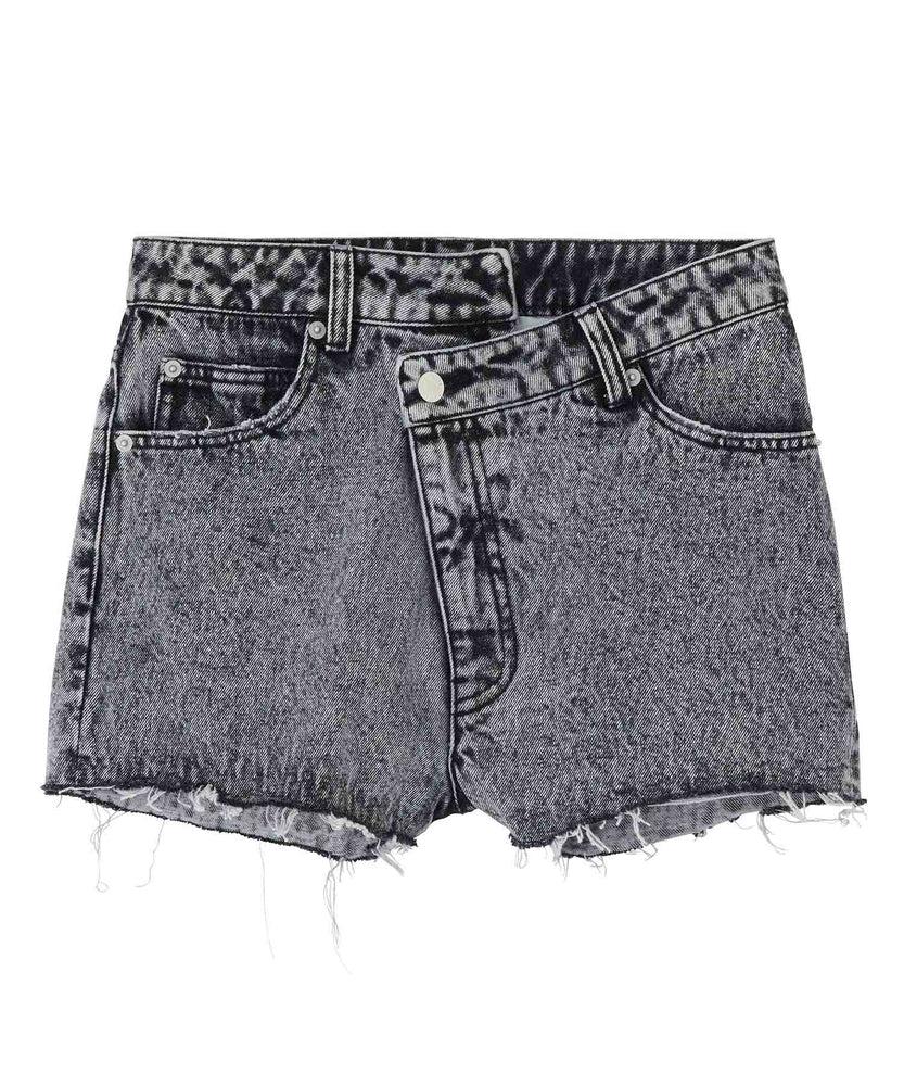 X-GIRL - Denim Short Pants - (Black) by X-GIRL
