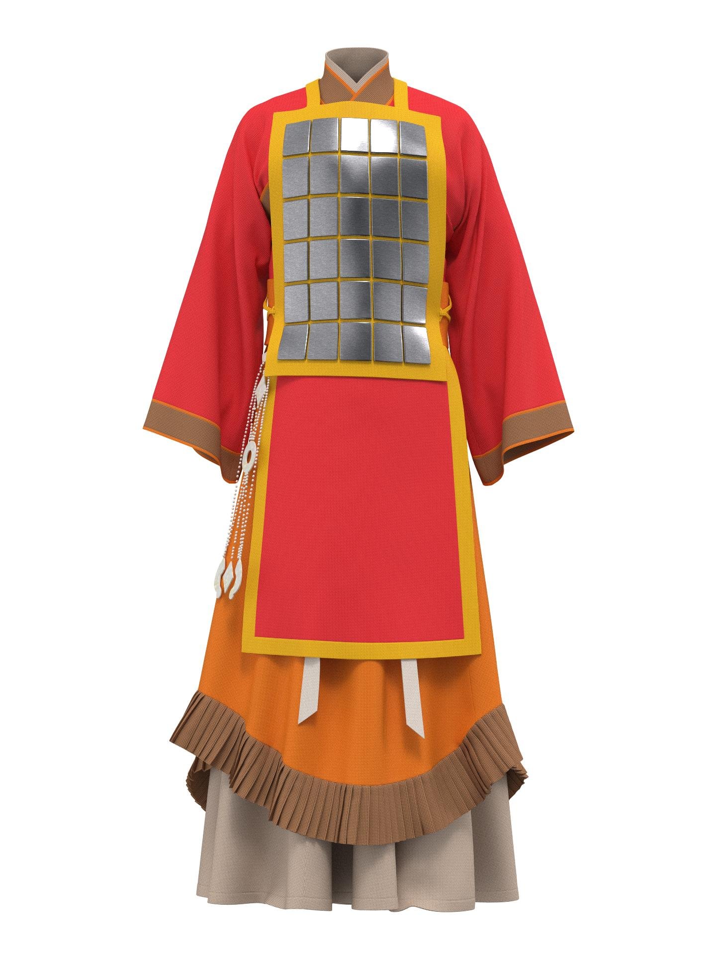 Western Zhou Dynasty warrior uniform by X²H