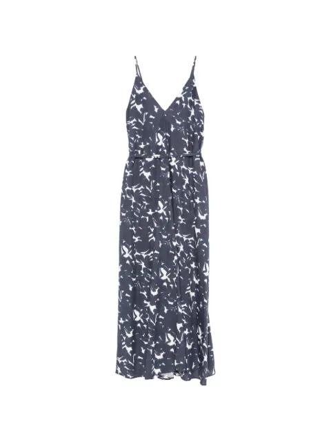 Amelia abstract-print maxi dress by XACUS