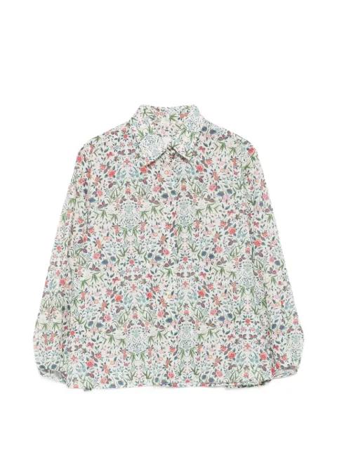 Margot floral-print long-sleeve shirt by XACUS