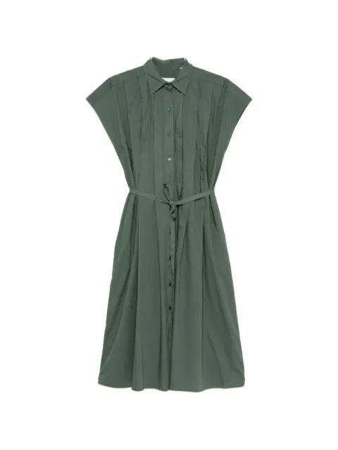 Mimi pleated belted mini dress by XACUS