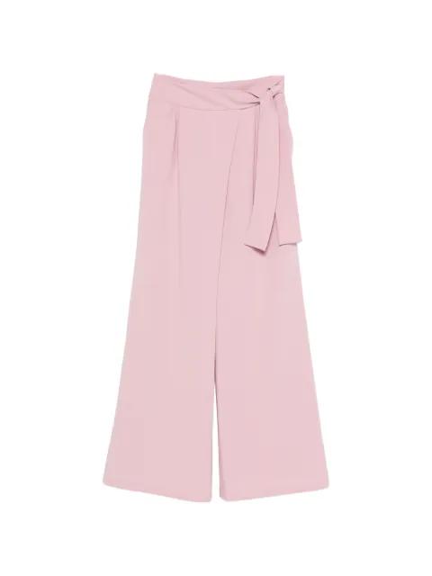 Samantha belted palazzo pants by XACUS