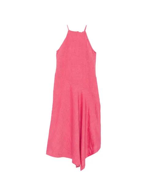 asymmetric-hem maxi dress by XACUS