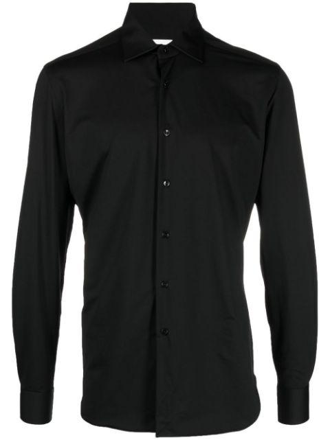 button-down fastening shirt by XACUS