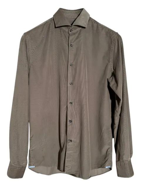 button-fastening corduroy shirt by XACUS