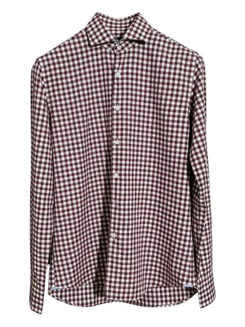 checked-pattern shirt by XACUS
