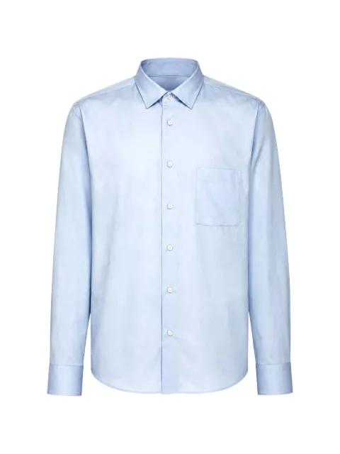 chest-pocket long-sleeve shirt by XACUS