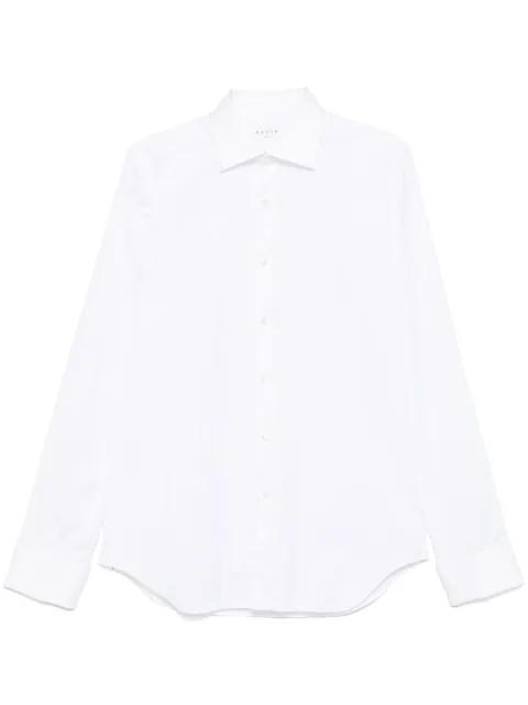 cutaway-collar shirt by XACUS