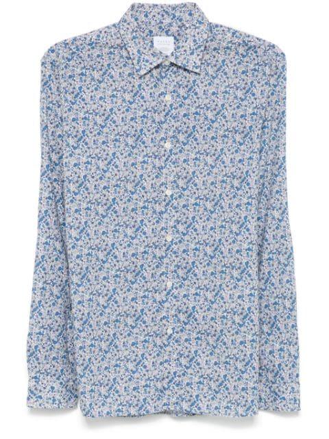floral-print shirt by XACUS