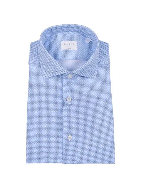geometric-print shirt by XACUS