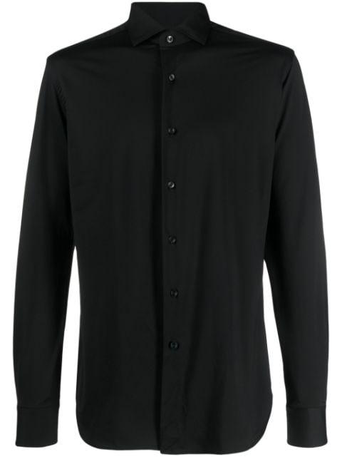 long-sleeve button-up shirt by XACUS