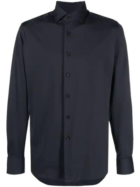 long-sleeve button-up shirt by XACUS