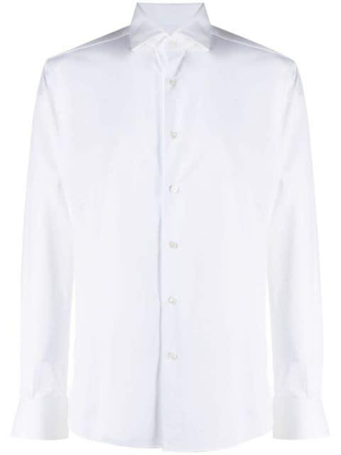 long-sleeve poplin shirt by XACUS