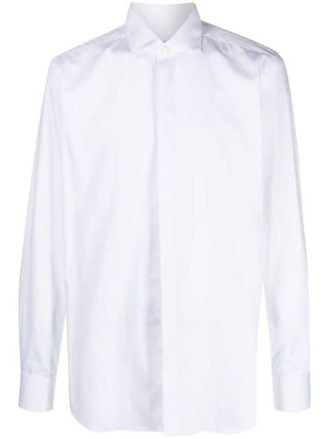 long-sleeved cotton shirt by XACUS