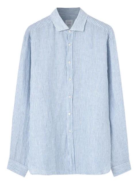 striped linen shirt by XACUS