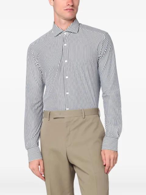 striped long-sleeve shirt by XACUS