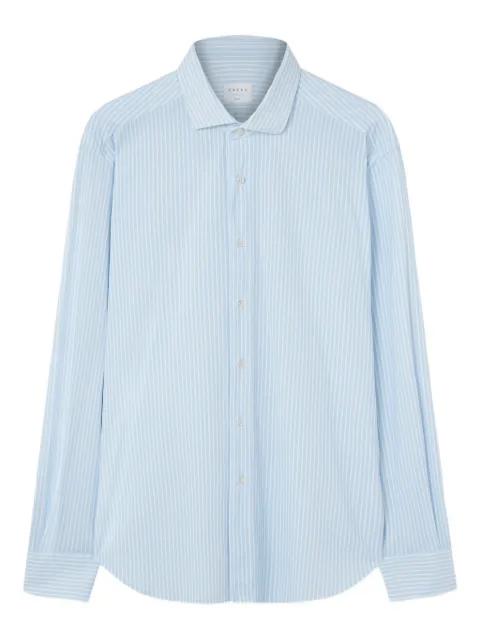 striped long-sleeved shirt by XACUS