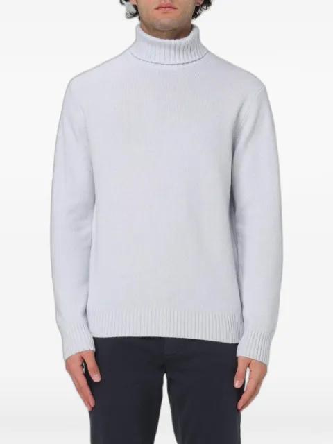 roll neck knitted sweater by XC