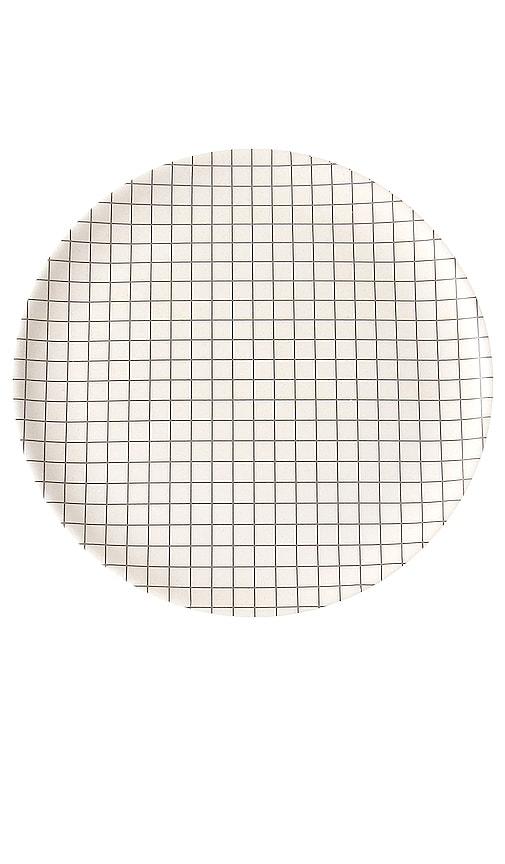 Xenia Taler Metric Dinner Plates Set Of 4 in White by XENIA TALER