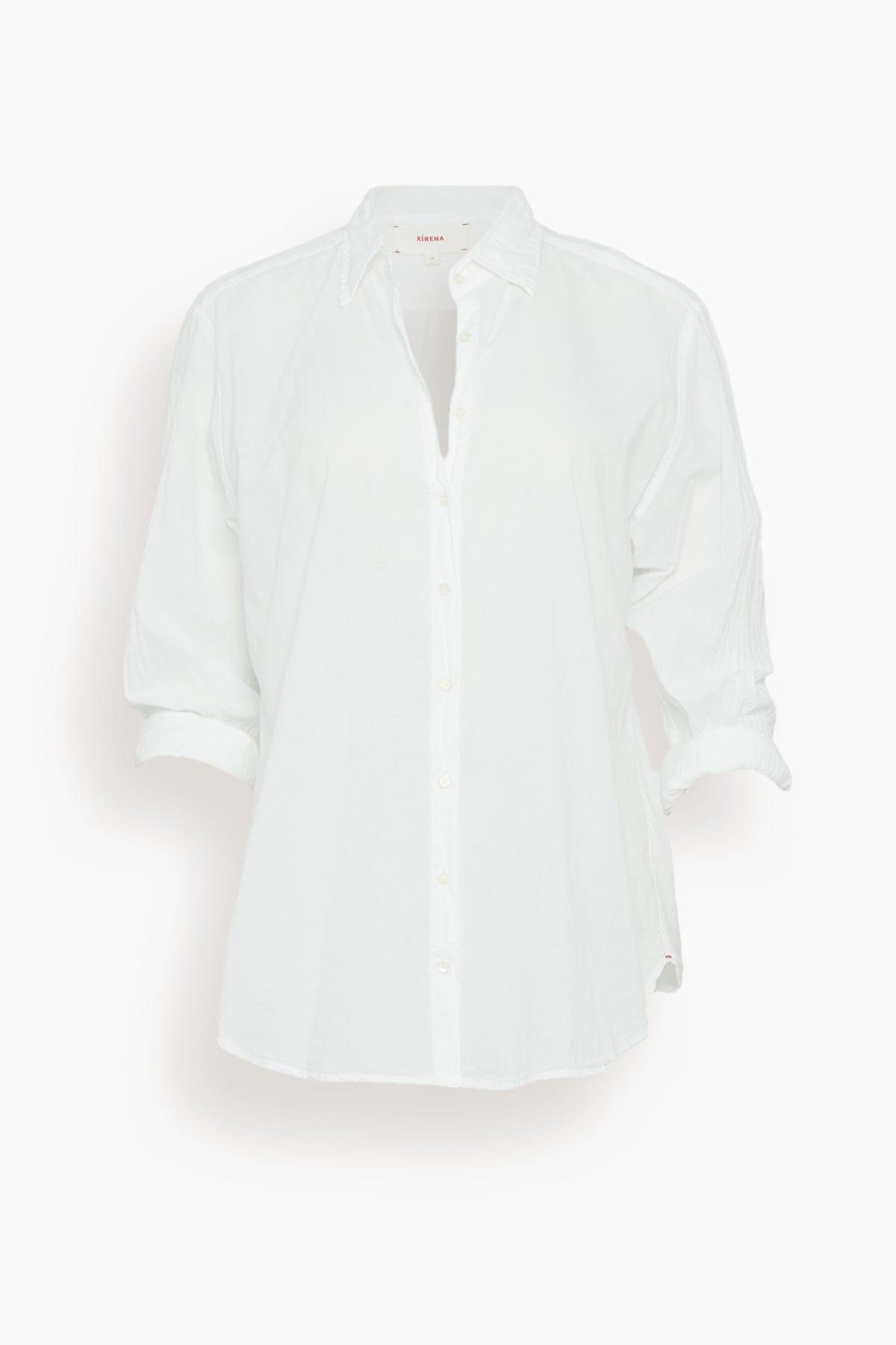 Beau Shirt in White by XIRENA