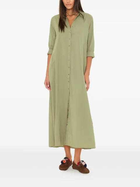 Bodem shirt maxi dress by XIRENA