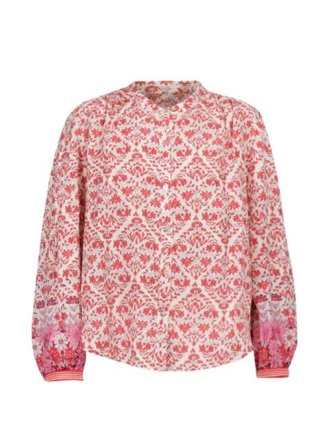 Faye damask-print shirt by XIRENA