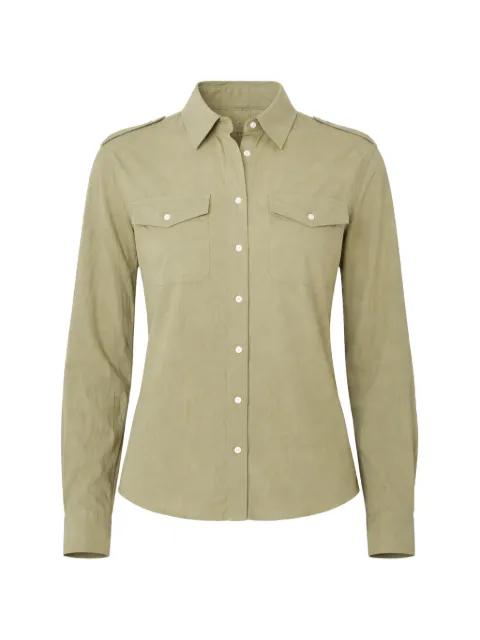 Phoebe button-down shirt by XIRENA