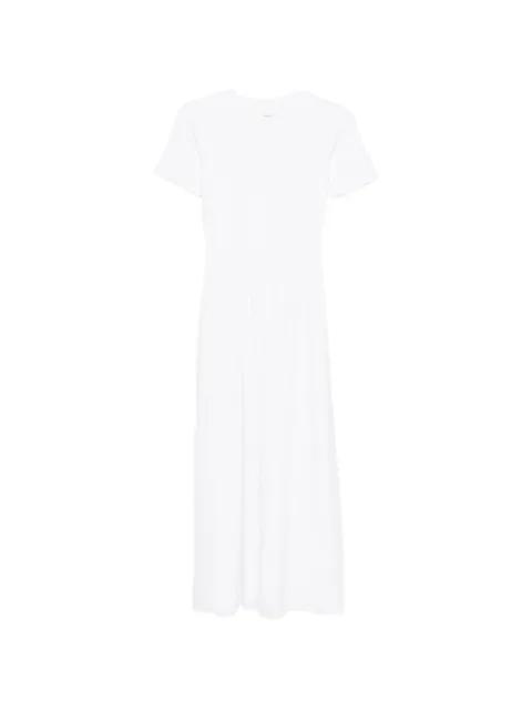 crew-neck midi dress by XIRENA