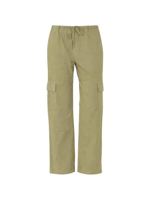 drawstring-waist trousers by XIRENA