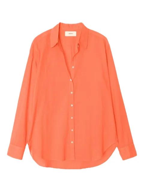 long-sleeve button-fastening shirt by XIRENA