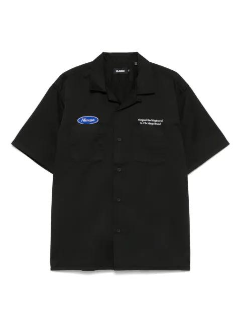 logo-patch shirt by XLARGE