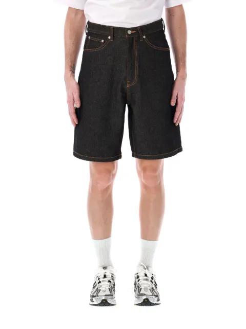 patch detailing denim shorts by XLARGE