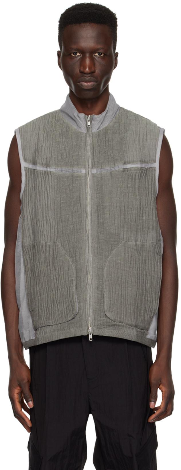 Gray EP.5 01 Vest by XLIM