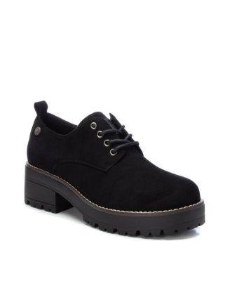 Women's Suede Lace-Up Oxfords By XTI by XTI
