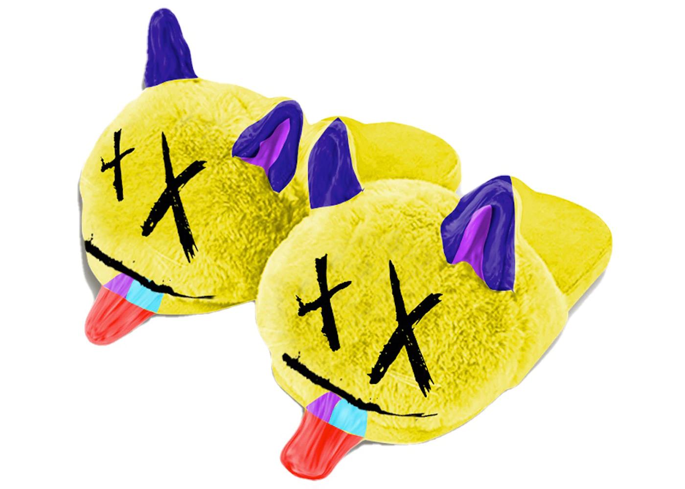 Bad Vibes Forever Plush Slippers Multi by XXXTENTACION