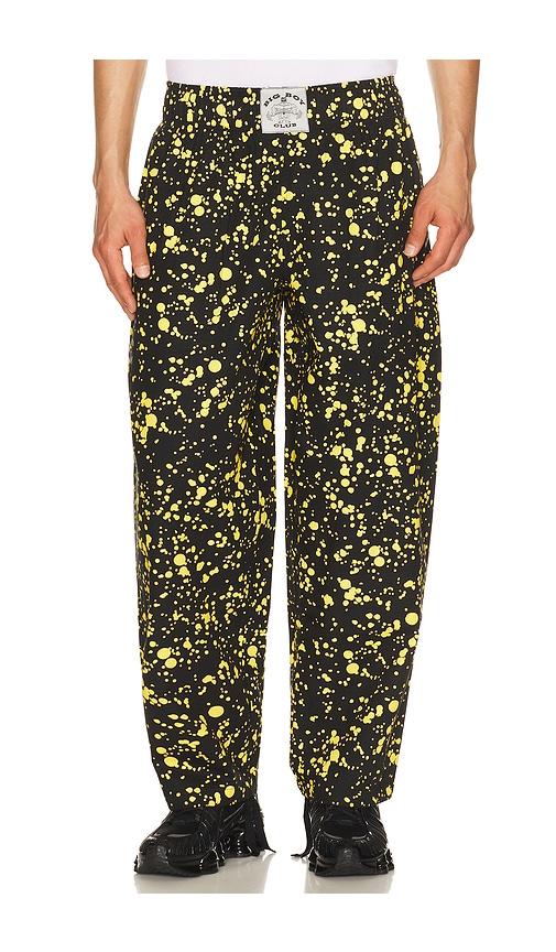Y,IWO Big Boy Club Muscle Pants in Yellow by Y,IWO