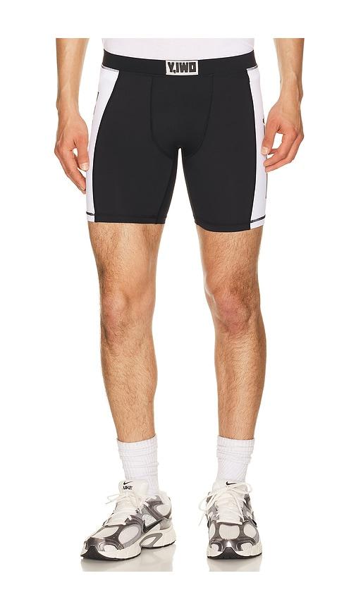 Y,IWO Hardwear Bike Short in White by Y,IWO