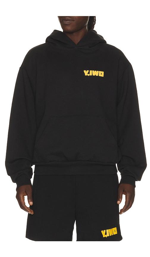 Y,IWO Hardwear Hoodie in Black by Y,IWO