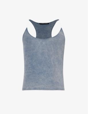 Cut-out slim-fit cotton-jersey top by Y/PROJECT