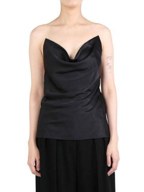 Evergreen Invisible strap top by Y/PROJECT