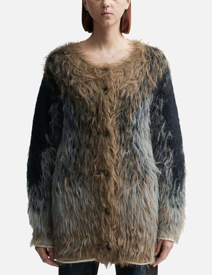 HAIRY GRADIENT CARDIGAN by Y/PROJECT