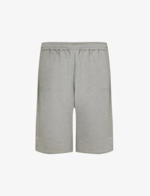 Snap Off layered relaxed-fit cotton-jersey shorts by Y/PROJECT