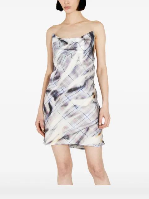 invisible shoulder-straps mini dress by Y/PROJECT