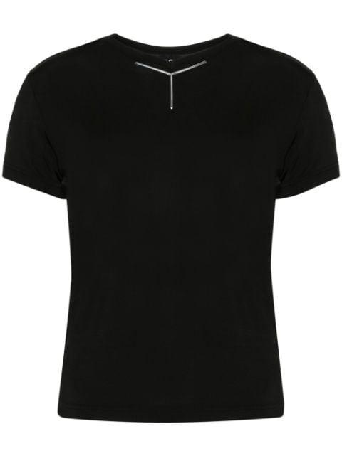 logo-appliqué T-shirt by Y/PROJECT