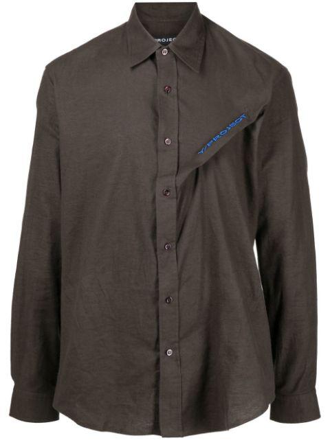 long-sleeve button-fastening shirt by Y/PROJECT