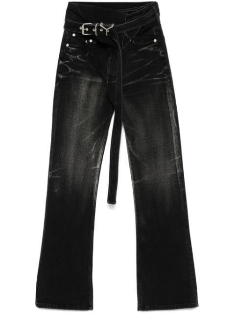 wrap belt jeans by Y/PROJECT